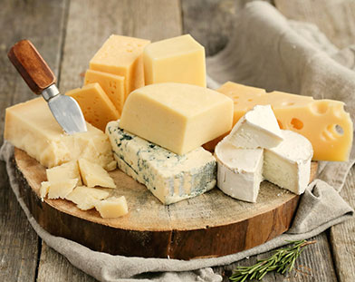Discover our extensive selection of fine cheeses.